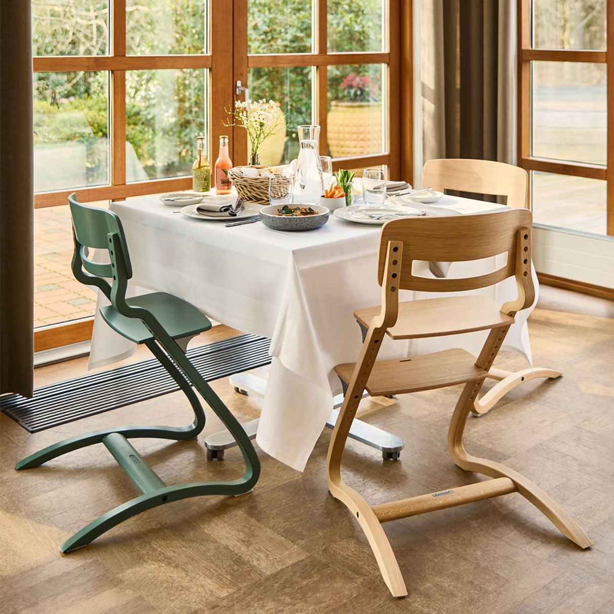 Leander Beech Nature Leander Louie™ High Chair Uden Hanger