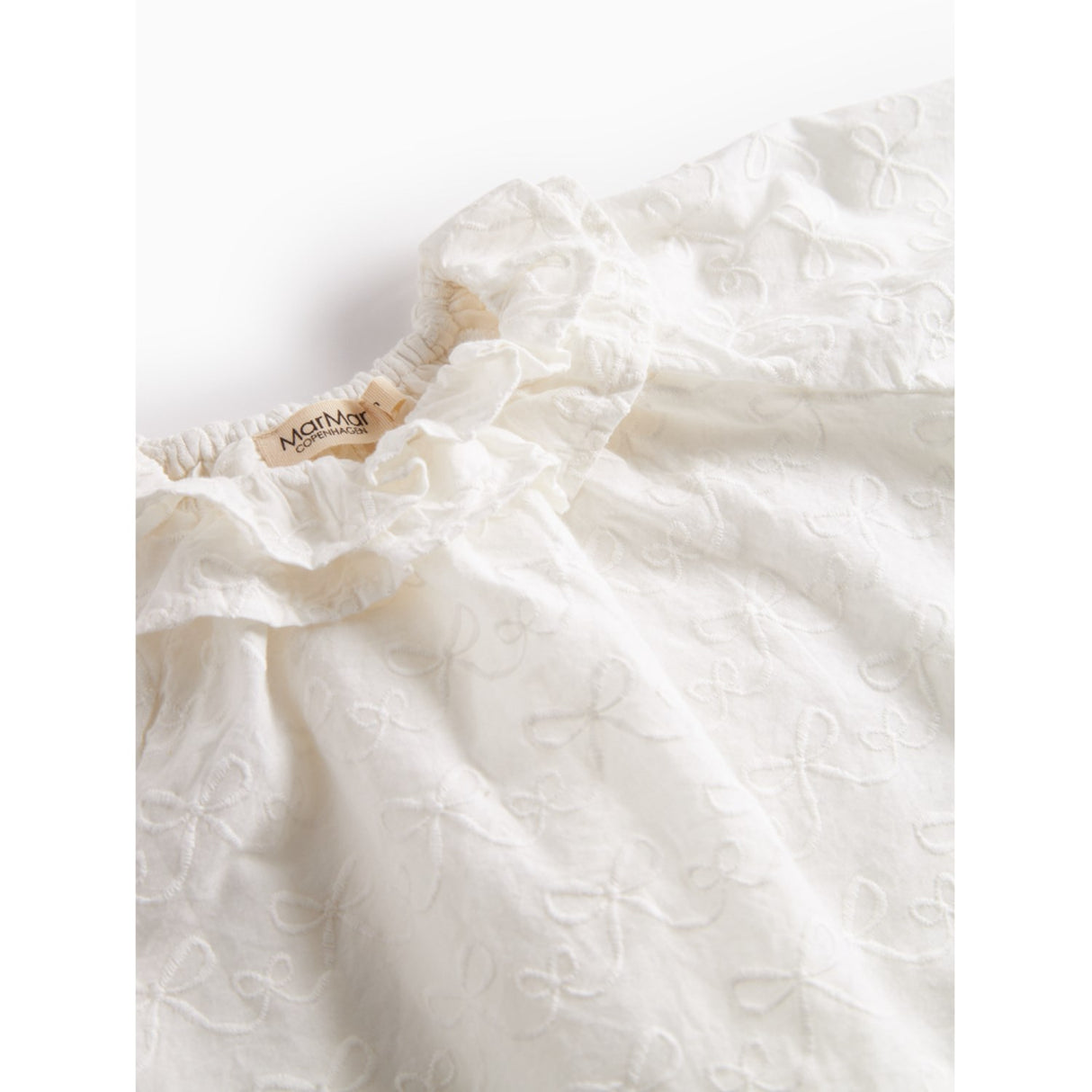 MarMar Cotton Bow White Tonello Blouse