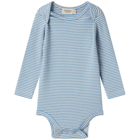 MarMar Modal Fine Rib Blue Stripe Ben Body