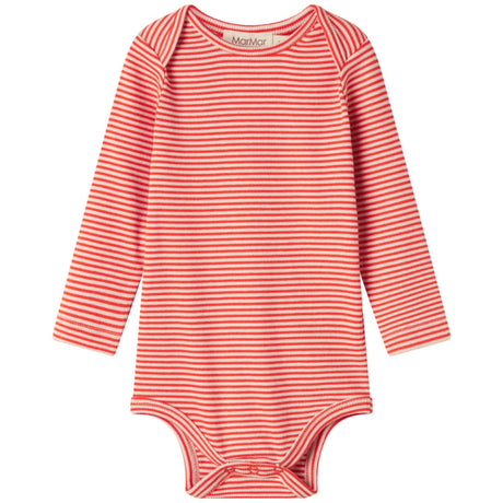 MarMar Modal Fine Rib Red Stripe Ben Body