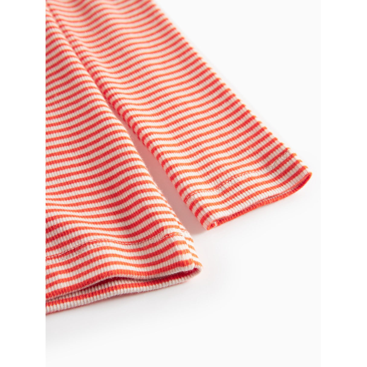 MarMar Modal Fine Rib Red Stripe Tani Blouse