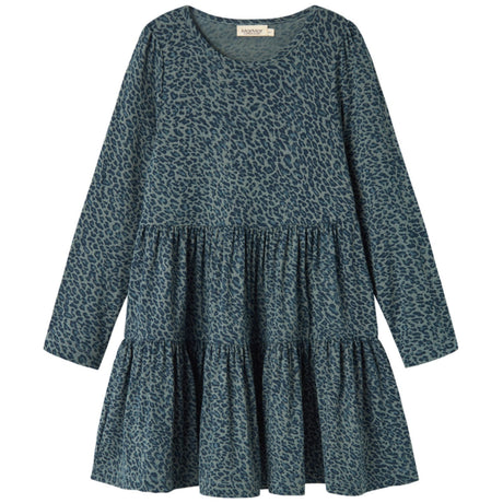 MarMar Leopard Dusty Green Leo Leo Dolly Dress