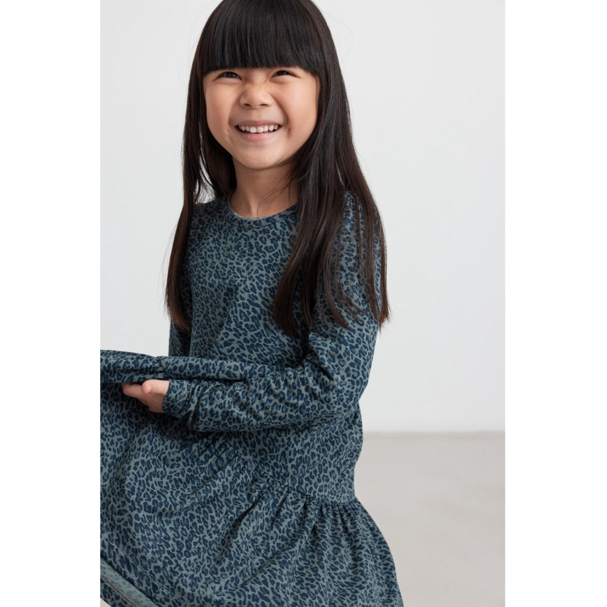 MarMar Leopard Dusty Green Leo Leo Dolly Dress