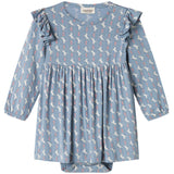 MarMar Smooth Jersey Unicorn Dream Ramona Frill LS Dress