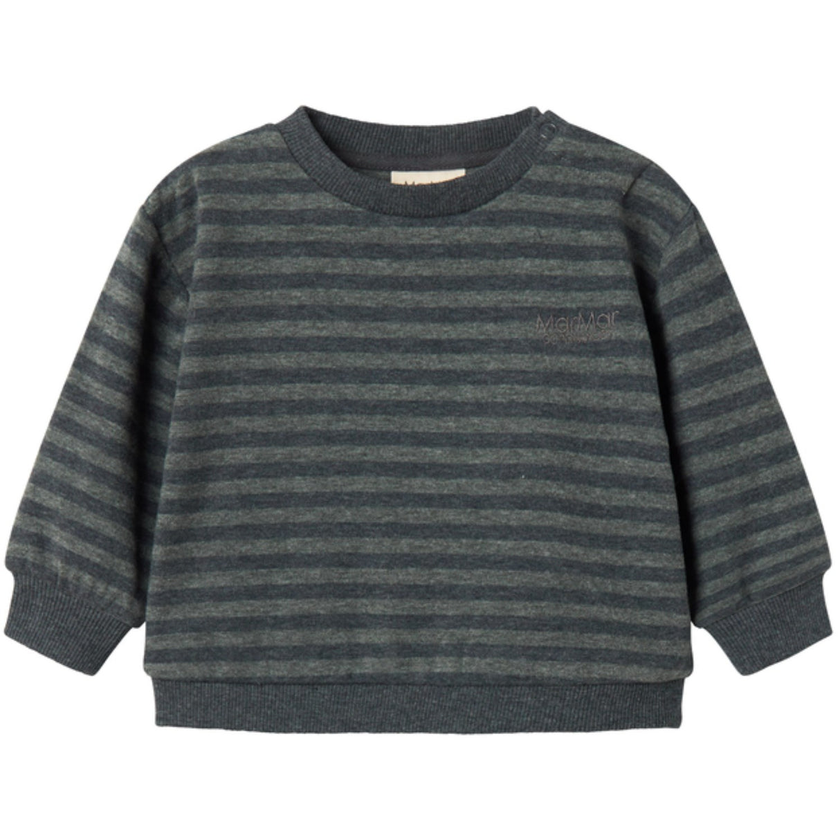 MarMar Modal Sweat Forest Stripe Mel. Tammas B Blouse
