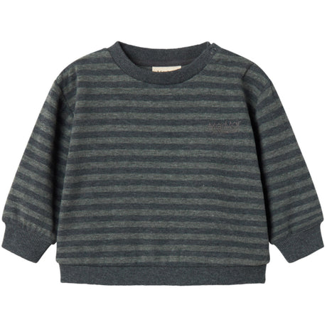 MarMar Modal Sweat Forest Stripe Mel. Tammas B Blouse