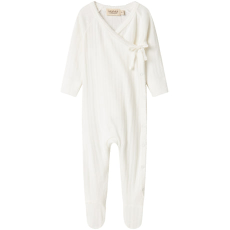 MarMar New Born Modal Pointelle Gentle White Rubetta Onesies