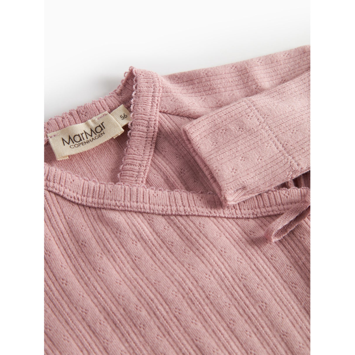 MarMar New Born Modal Pointelle Soft Berry Rula Onesies