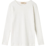 MarMar Modal Pointelle Gentle White Tamra Blouse