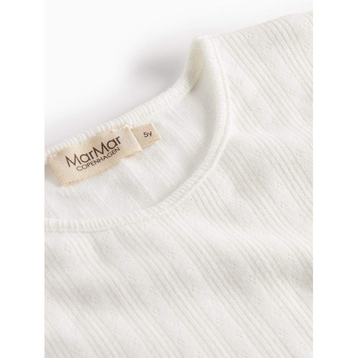 MarMar Modal Pointelle Gentle White Tamra Blouse