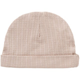 MarMar New Born Modal Pointelle Rib Soft Beige Aiko Hat