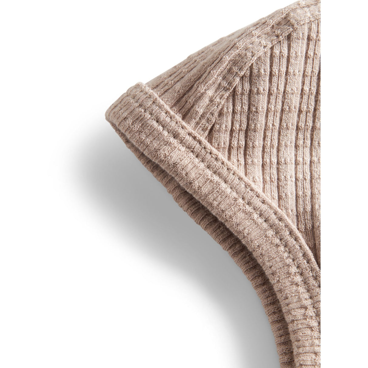 MarMar Modal Pointelle Rib Soft Beige Hoody