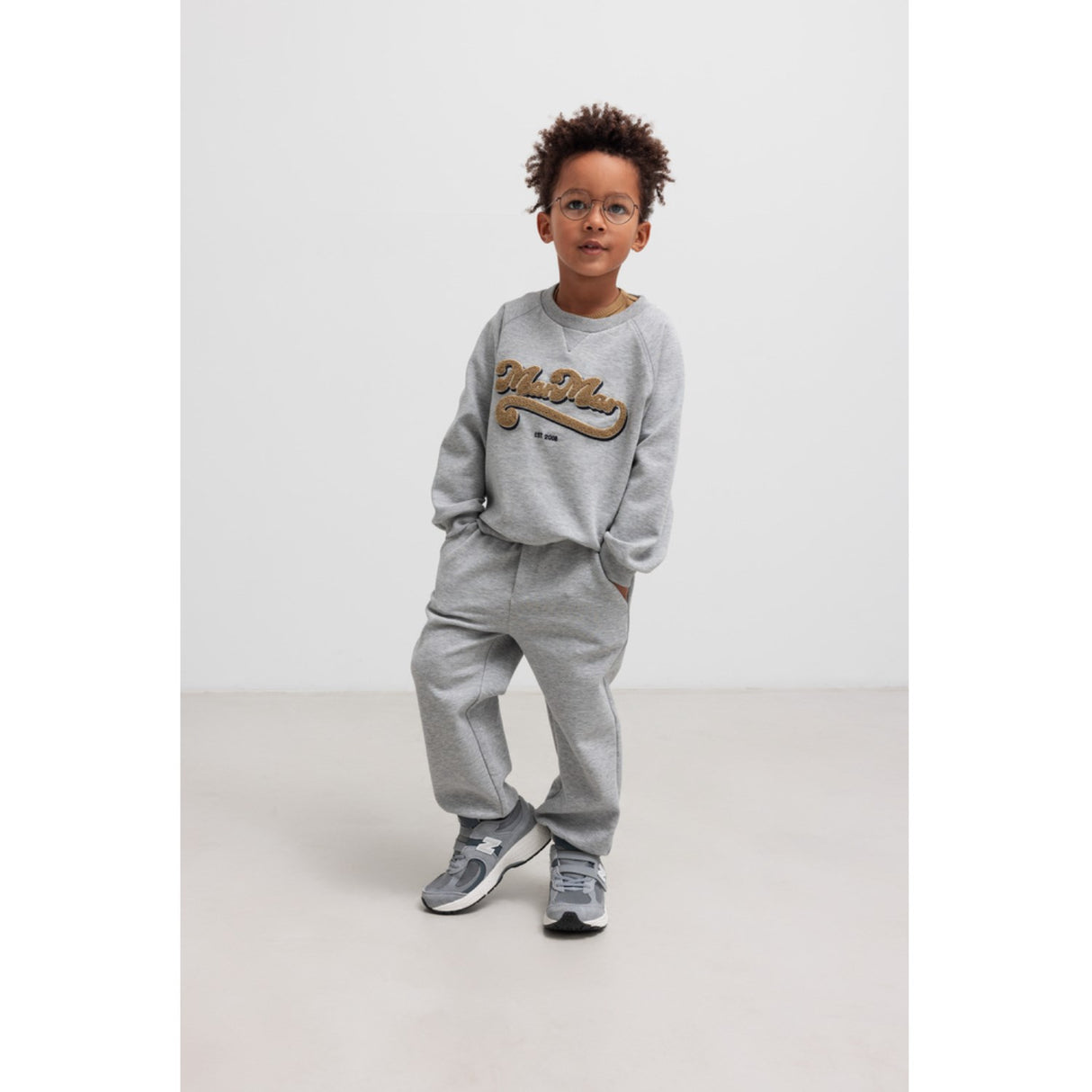 MarMar Double Jersey Light Grey Melange Pelon Pants