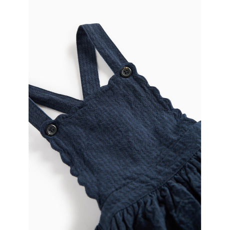 MarMar Chambray Dark Blue Stripe Danara Dress