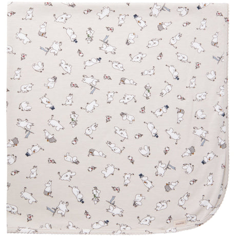 MarMar New Born Modal Smooth Print Moomin Alida Blanket