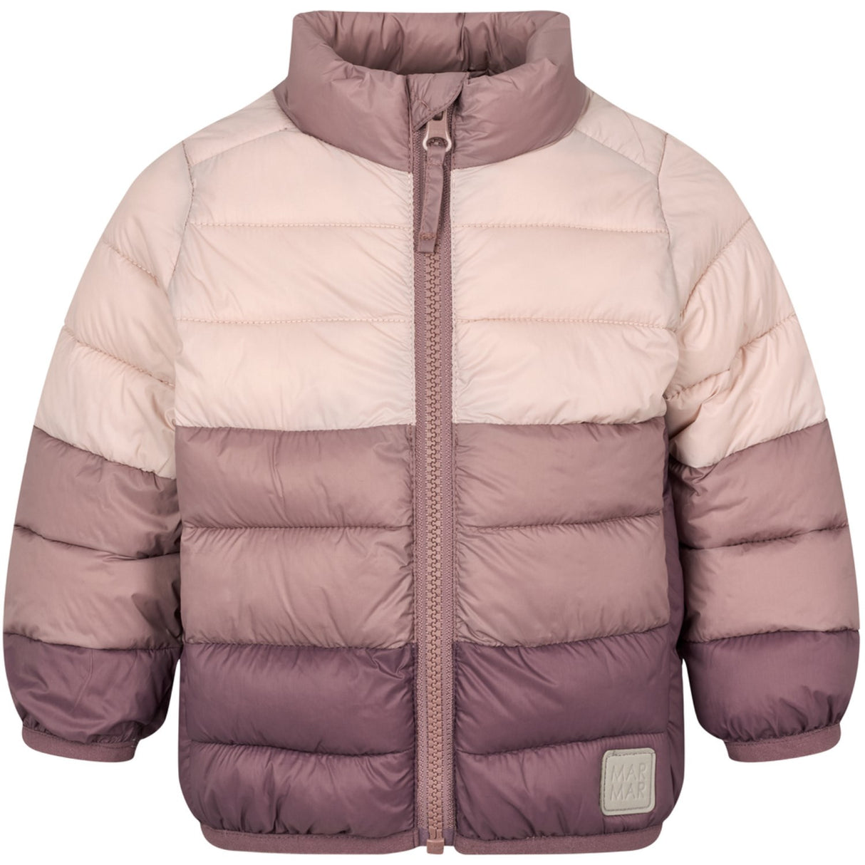 MarMar Vegan Puffer Plum Shadow Block Owe Jacket