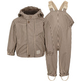 MarMar Rainwear Brown Stripe Oddy Set