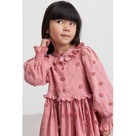 MarMar Embroidery Pink Delight Dipa Dress
