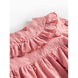 MarMar Embroidery Pink Delight Deas LS Dress