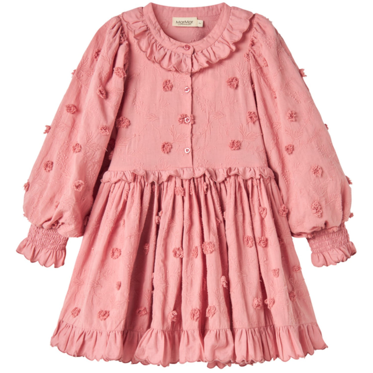 MarMar Embroidery Pink Delight Dipa Dress