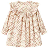 MarMar Poplin Japanese Flower Drine LS Dress