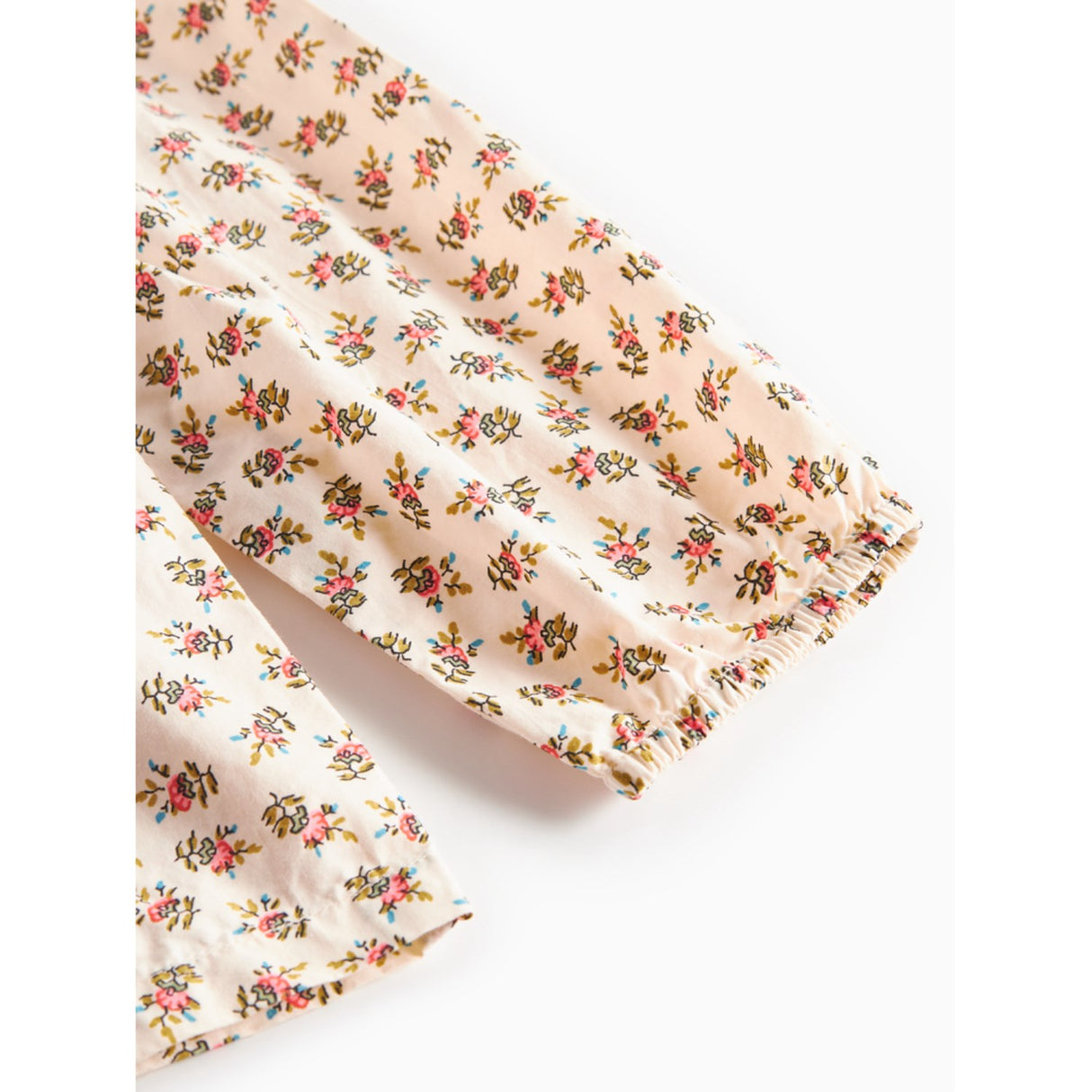 MarMar Poplin Japanese Flower Talsa LS Blouse