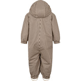 MarMar Rainwear Fleece Brown Stripe Orion Suit