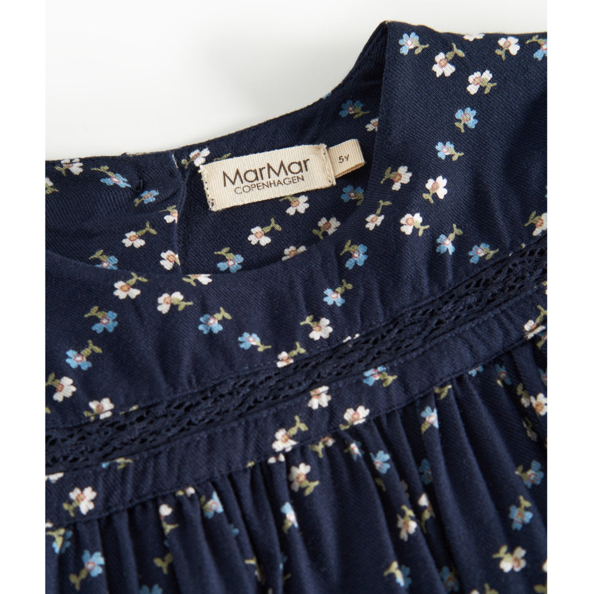 MarMar Viscose Twill French Flower Tuka LS Blouse