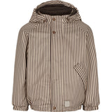 MarMar Rainwear Fleece Brown Stripe Obo Set