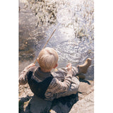 MarMar Rainwear Fleece Brown Stripe Obo Set