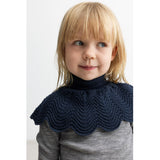 MarMar Light Cotton Wool Lace Ink Knitted Neck Warmer