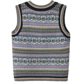 MarMar Light Cotton Wool Fair Isle Fair Isle Taj Knitted Vest