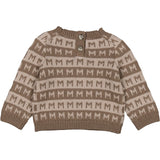 MarMar Heavy Knit Pattern Terre Stripe Talmi B Knit Blouse