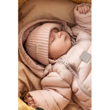 MarMar Heavy Knit Fisherman Cream Taupe Atlas Knit Hat