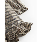 MarMar Seersucker Check Pilot Navy Check Dalina Dress