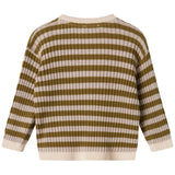 MarMar Modal Mix Stripe Cashew Mel. Stripe Tob Knit Cardigan