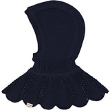 MarMar Light Cotton Wool Lace Ink Adalyn Knit Hat