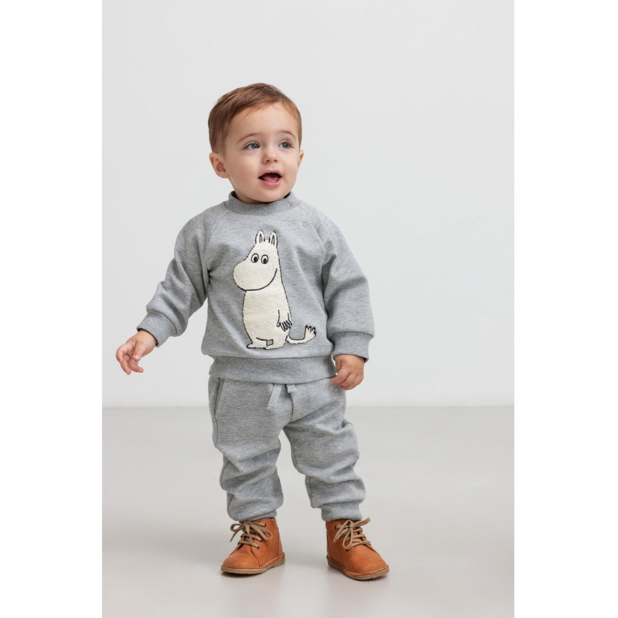 MarMar Double Jersey Light Grey Melange Pelon B Pants