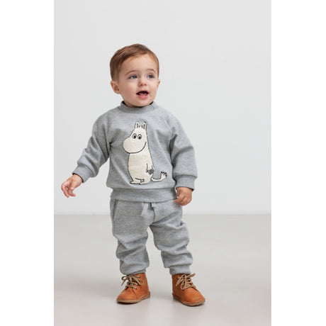 MarMar Double Jersey Light Grey Melange Pelon B Pants