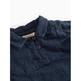 MarMar Chambray Dark Blue Stripe Tovas Blouse