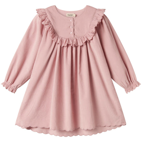 MarMar Fine Cord Soft Berry Delina LS Dress