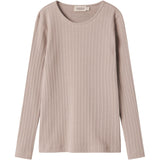 MarMar Modal Pointelle Rib Soft Beige Tamra Blouse