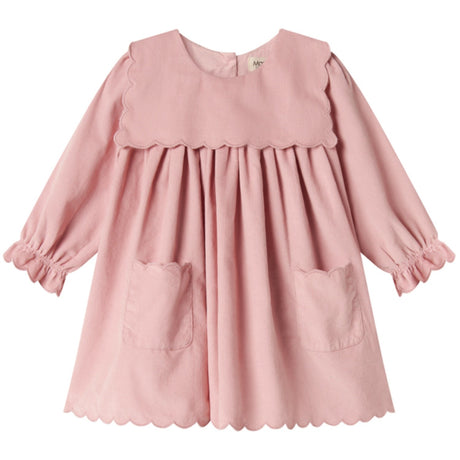 MarMar Fine Cord Soft Berry Dulle Dress