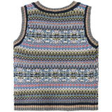 MarMar Light Cotton Wool Fair Isle Fair Isle Taj B Knitted Vest