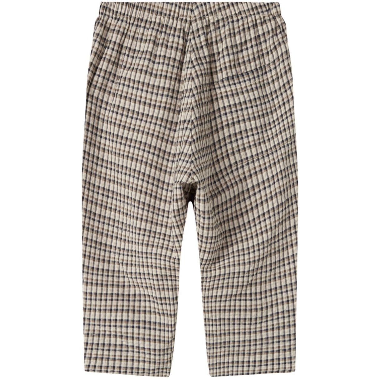 MarMar Seersucker Check Pilot Navy Check Palle Pants