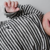 That's Mine Mono Dino Stripe Aksel Blouse