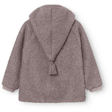 Mini A ture Zinc Purple Matliff Teddyfleece Jacket. GRS