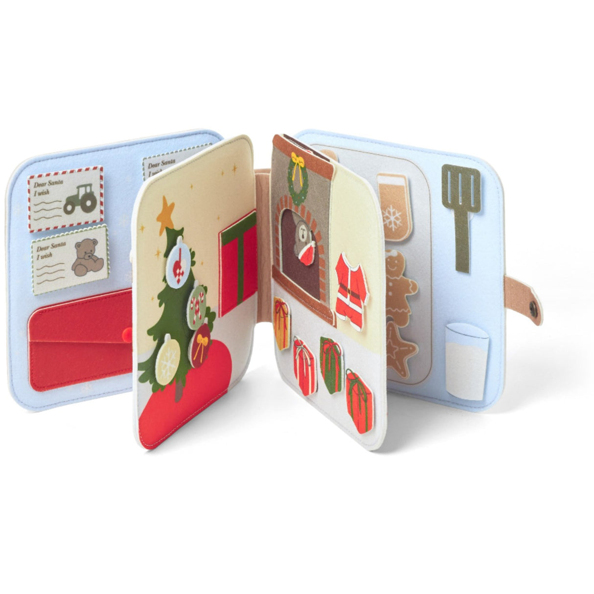 That's Mine Christmas Bear Emory Felt Activity Book