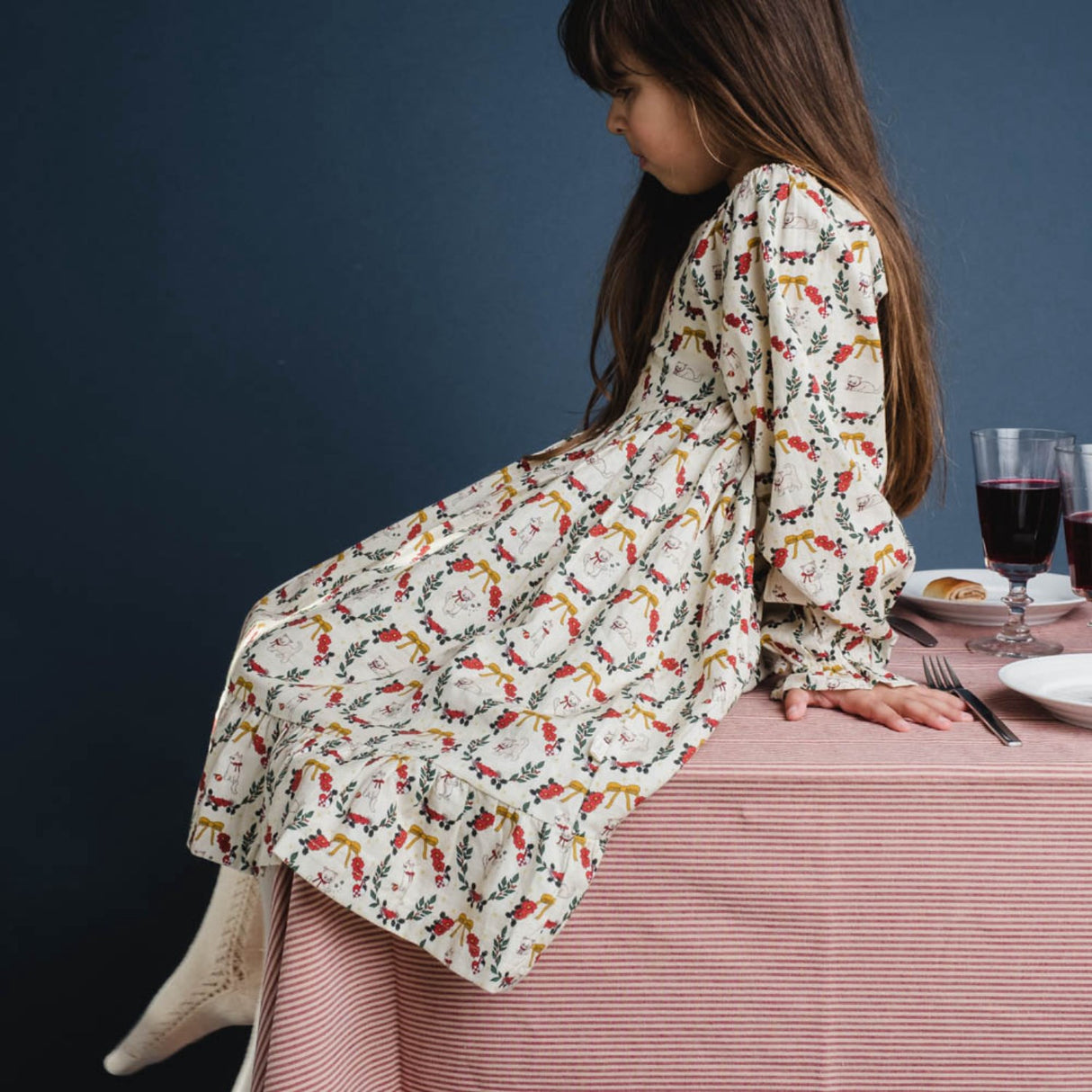 That's Mine Christmas Wreath Sarah Dress