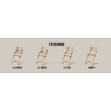 Leander Whitewash Classic™ High Chair Uden Hanger